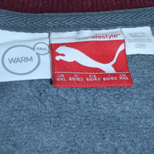 Mens UK Size 2XL PUMA Red Pullover Sweatshirt