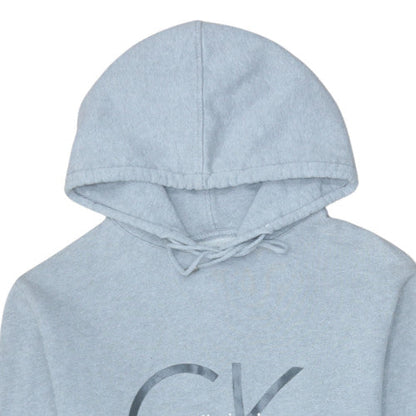 Mens UK Size S Calvin Klein Jeans Blue Pullover Hoodie