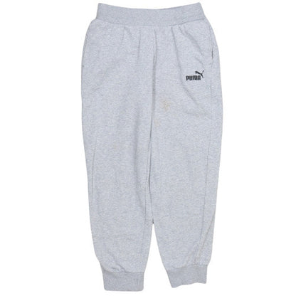Womens UK Size M PUMA Regular Fit Sweatpants Grey Trousers
