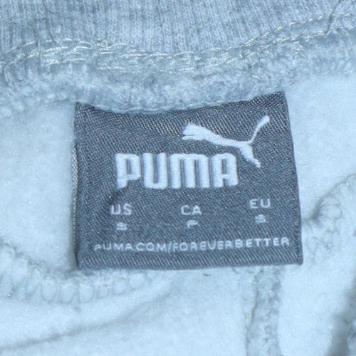 Womens UK Size M PUMA Regular Fit Sweatpants Grey Trousers
