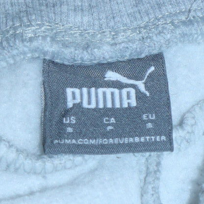 Womens UK Size M PUMA Regular Fit Sweatpants Grey Trousers