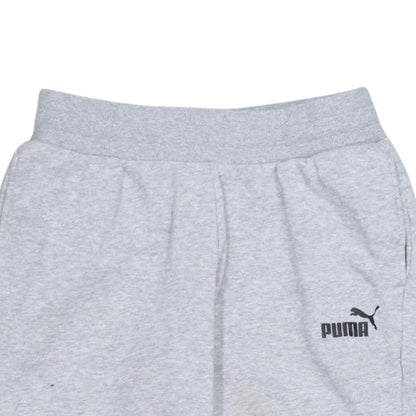 Womens UK Size M PUMA Regular Fit Sweatpants Grey Trousers