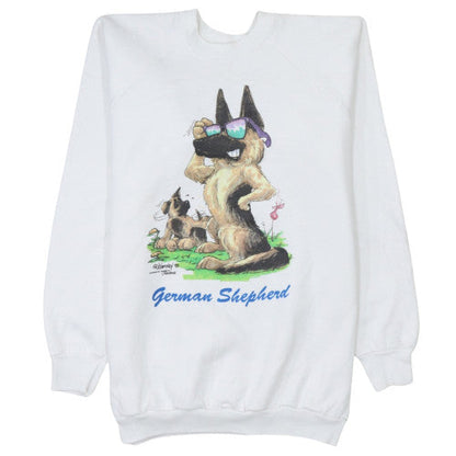 Womens UK Size XL Fruit of the Loom White Pullover Sweatshirt