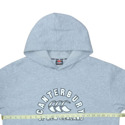 Mens UK Size L Canterbury of New Zealand Grey Pullover Hoodie