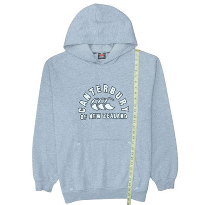 Mens UK Size L Canterbury of New Zealand Grey Pullover Hoodie