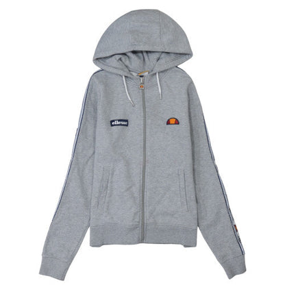 Womens UK Size 10 ellesse Grey Full Zip Hoodie