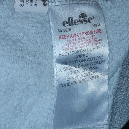Womens UK Size 10 ellesse Grey Full Zip Hoodie