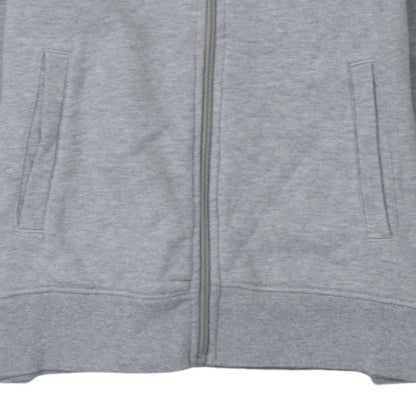 Womens UK Size 10 ellesse Grey Full Zip Hoodie