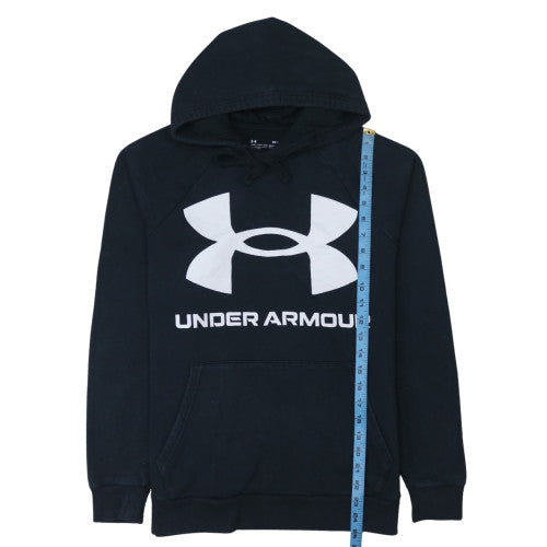 Mens UK Size S Under armour Black Pullover Hoodie