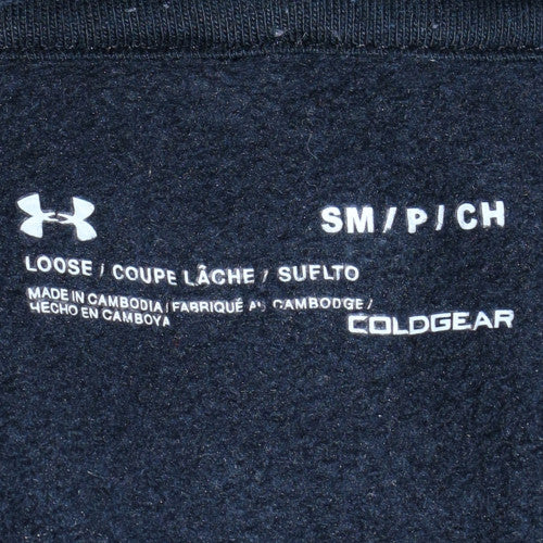 Mens UK Size S Under armour Black Pullover Hoodie