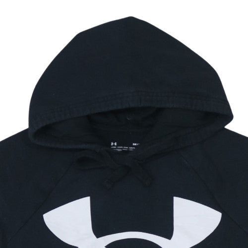 Mens UK Size S Under armour Black Pullover Hoodie