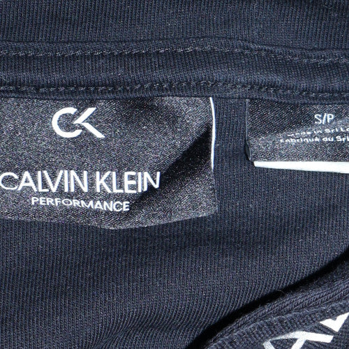 Womens UK Size S Calvin Klein Black Pullover Hoodie