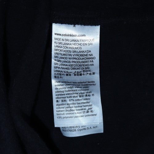 Womens UK Size S Calvin Klein Black Pullover Hoodie