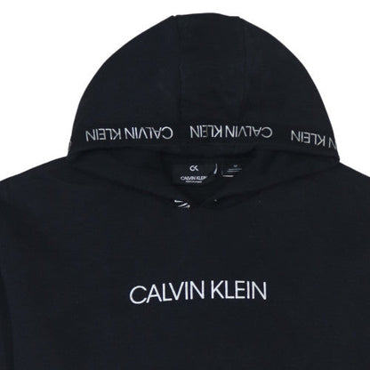 Womens UK Size S Calvin Klein Black Pullover Hoodie