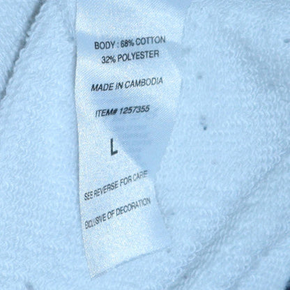 Womens UK Size L Champion White Pullover Hoodie