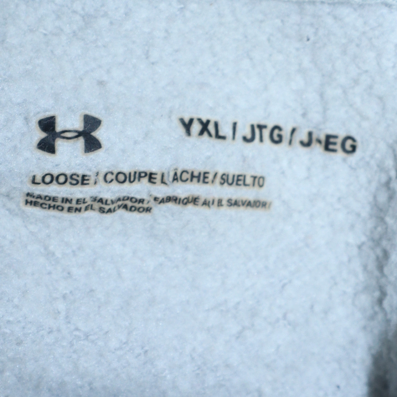 Teens UK Size XL Under armour Grey Pullover Hoodie
