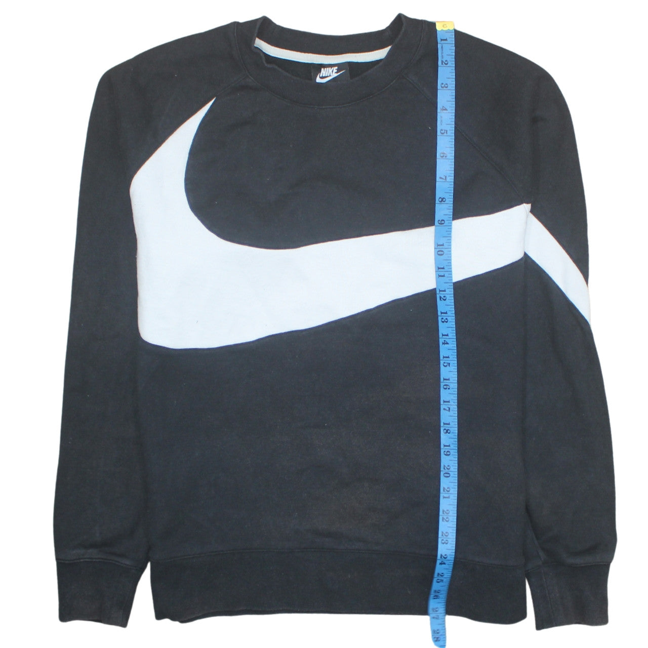 Womens UK Size L Nike Black Pullover Sweatshirt