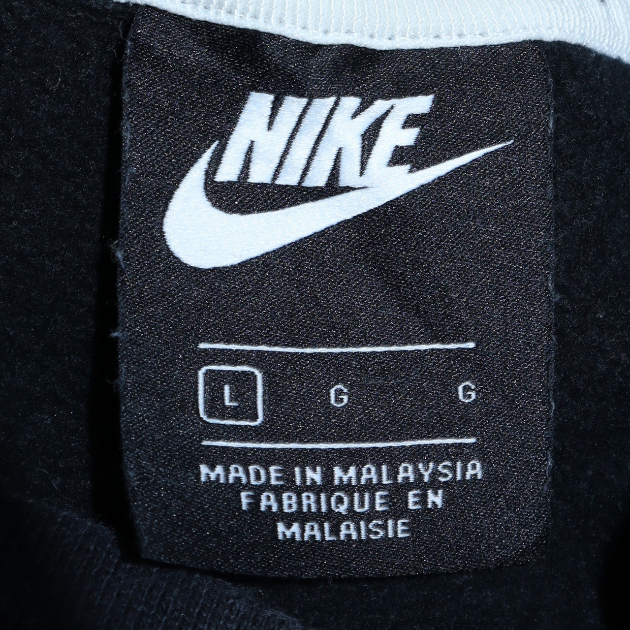 Womens UK Size L Nike Black Pullover Sweatshirt