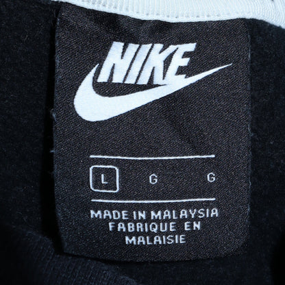Womens UK Size L Nike Black Pullover Sweatshirt