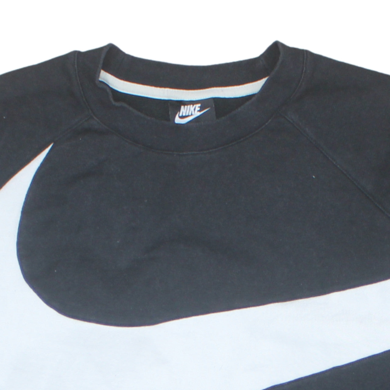 Womens UK Size L Nike Black Pullover Sweatshirt