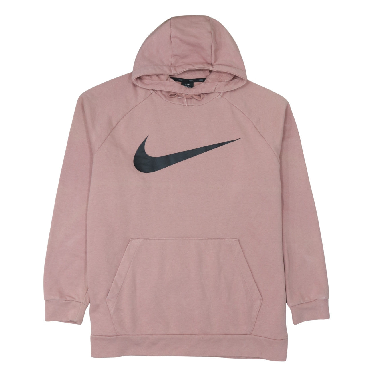 Womens UK Size XL Nike Pink Pullover Hoodie