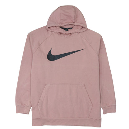 Womens UK Size XL Nike Pink Pullover Hoodie