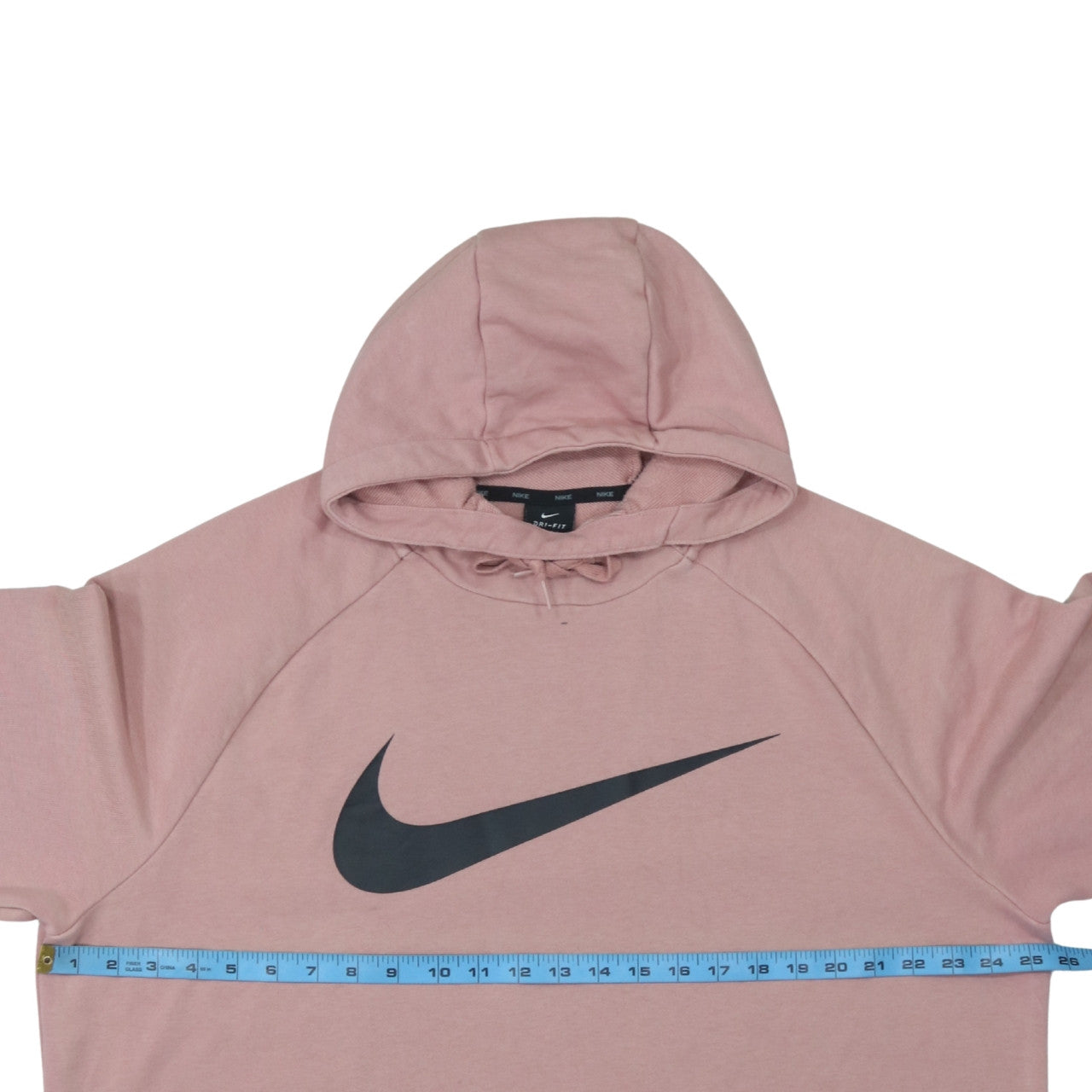 Womens UK Size XL Nike Pink Pullover Hoodie