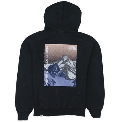 Womens UK Size S The North Face Black Pullover Hoodie