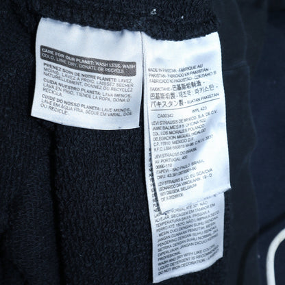 Womens UK Size 2XS Levi's Black Pullover Hoodie
