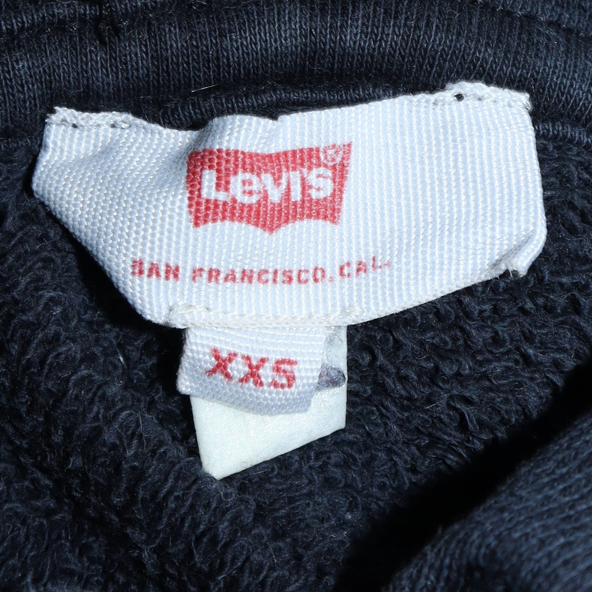Womens UK Size 2XS Levi's Black Pullover Hoodie
