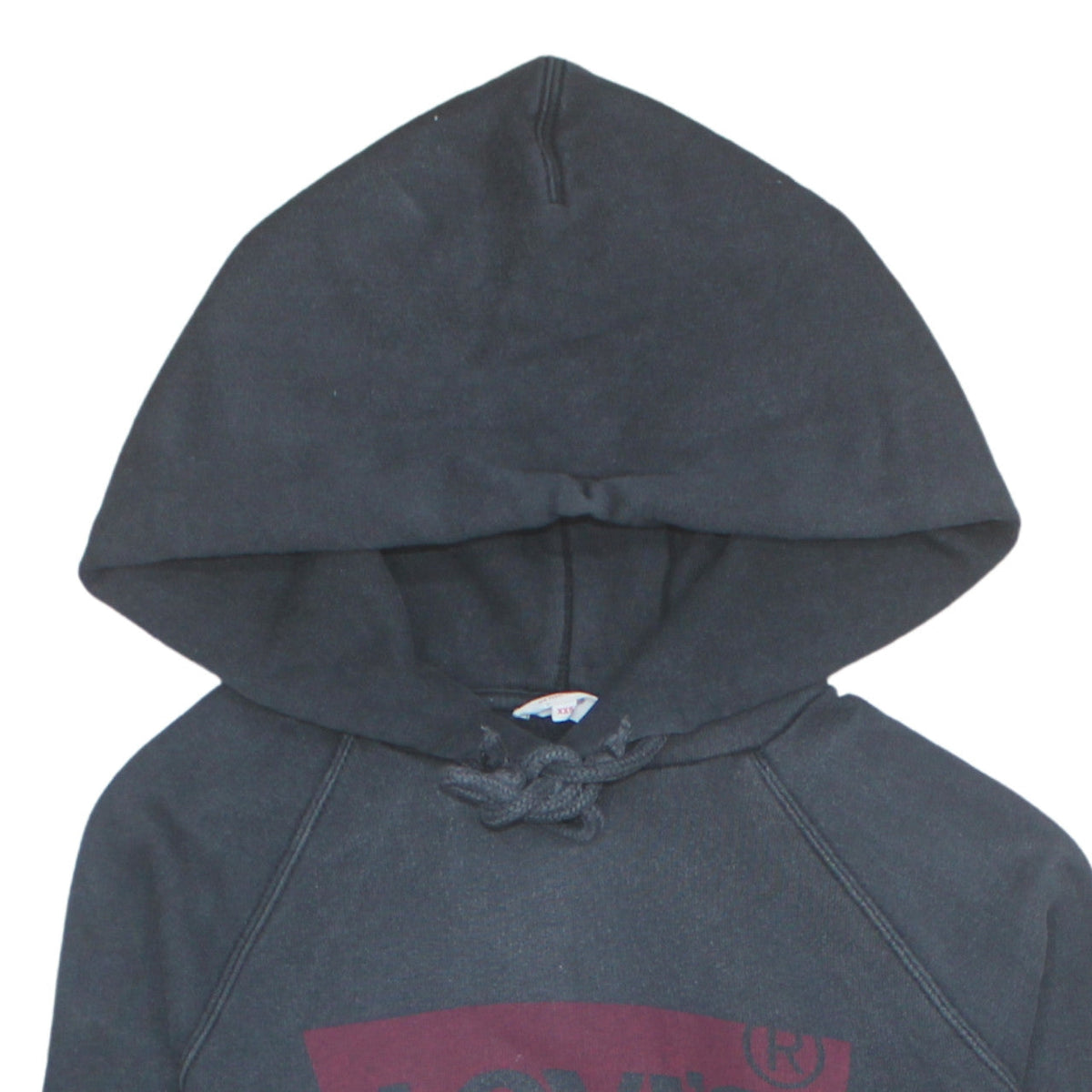 Womens UK Size 2XS Levi's Black Pullover Hoodie