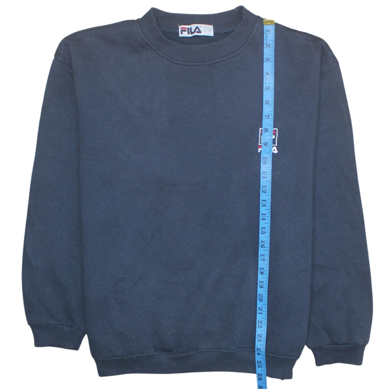 Womens UK Size L FILA Blue Pullover Sweatshirt