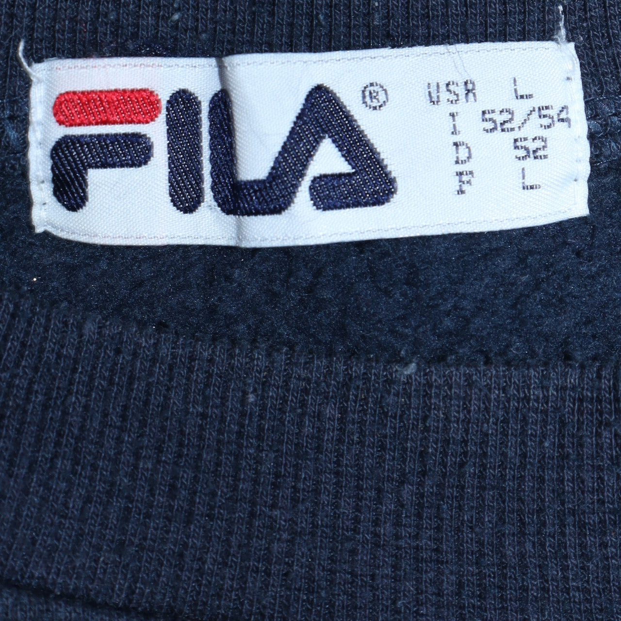 Womens UK Size L FILA Blue Pullover Sweatshirt