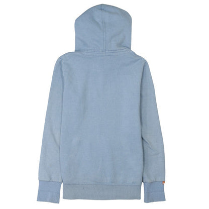 Womens UK Size L Superdry Blue Pullover Hoodie