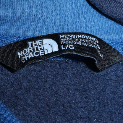 Mens UK Size L The North Face Blue Pullover Hoodie