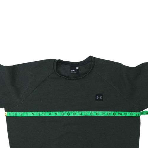 Mens UK Size L Under armour Green Pullover Sweatshirt