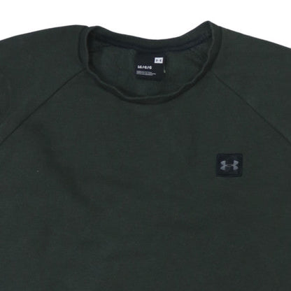 Mens UK Size L Under armour Green Pullover Sweatshirt