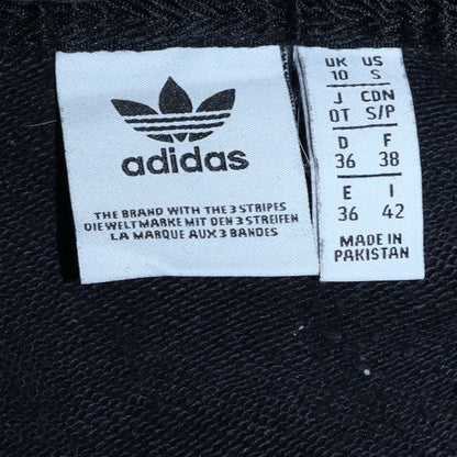 Womens UK Size 10 adidas Black Pullover Hoodie