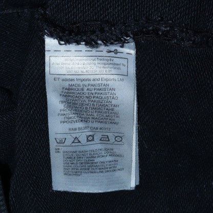 Womens UK Size 10 adidas Black Pullover Hoodie
