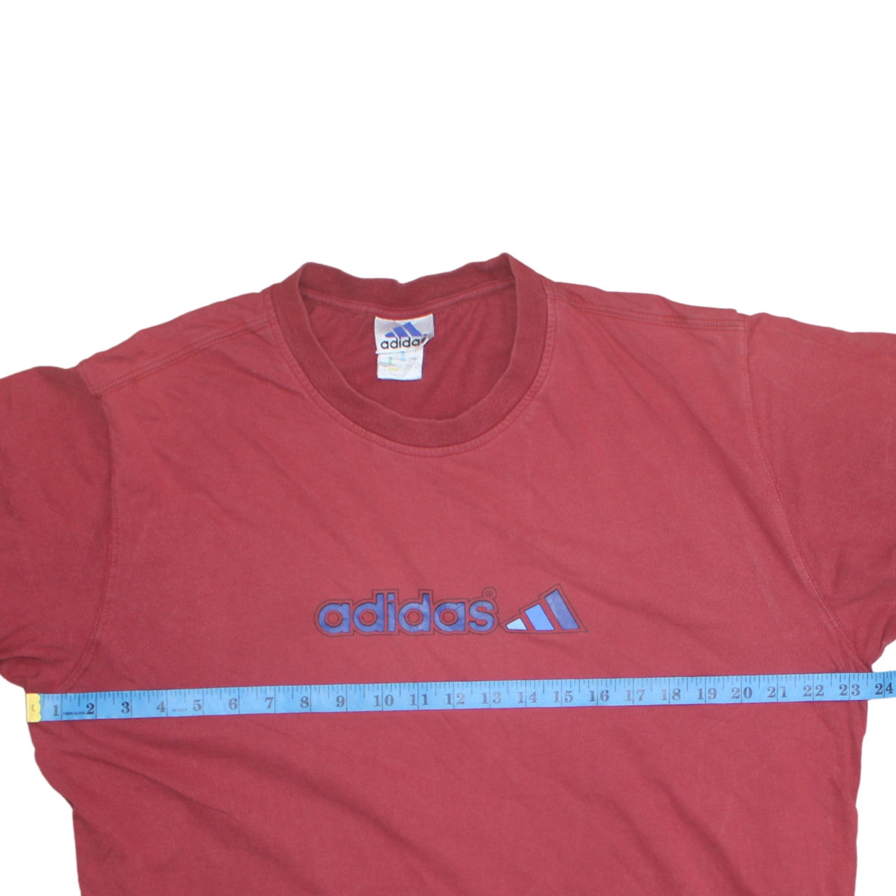 Mens UK Size L adidas Red  T-Shirt