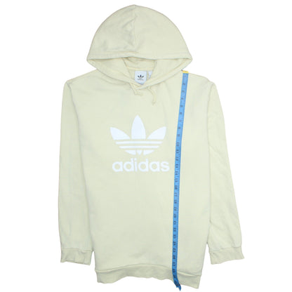 Womens UK Size XL adidas Beige Pullover Hoodie
