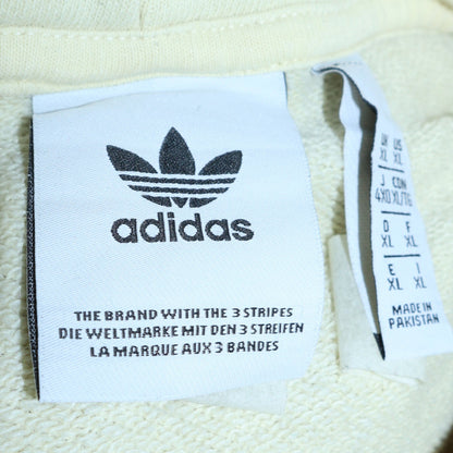 Womens UK Size XL adidas Beige Pullover Hoodie