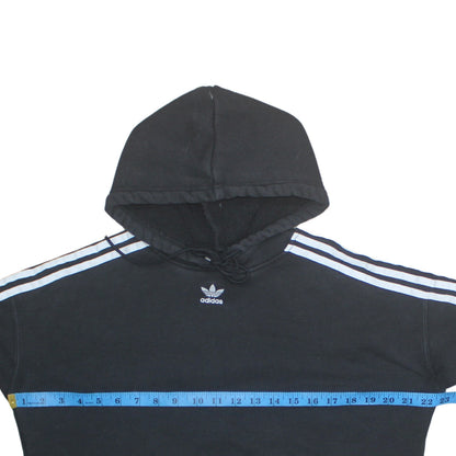 Womens UK Size 8 adidas Black Pullover Hoodie