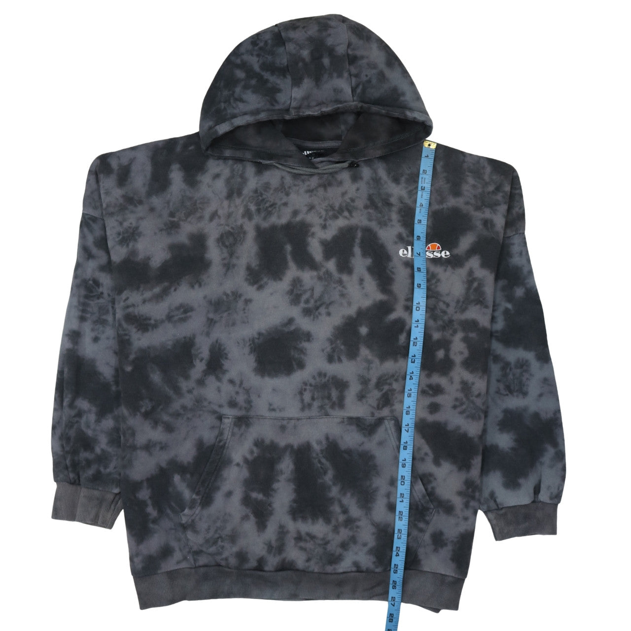 Womens UK Size 12 ellesse Black Pullover Hoodie