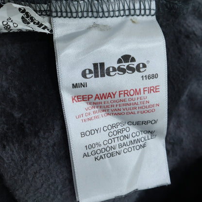 Womens UK Size 12 ellesse Black Pullover Hoodie