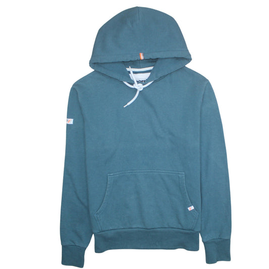 Womens UK Size M Superdry Blue Pullover Hoodie
