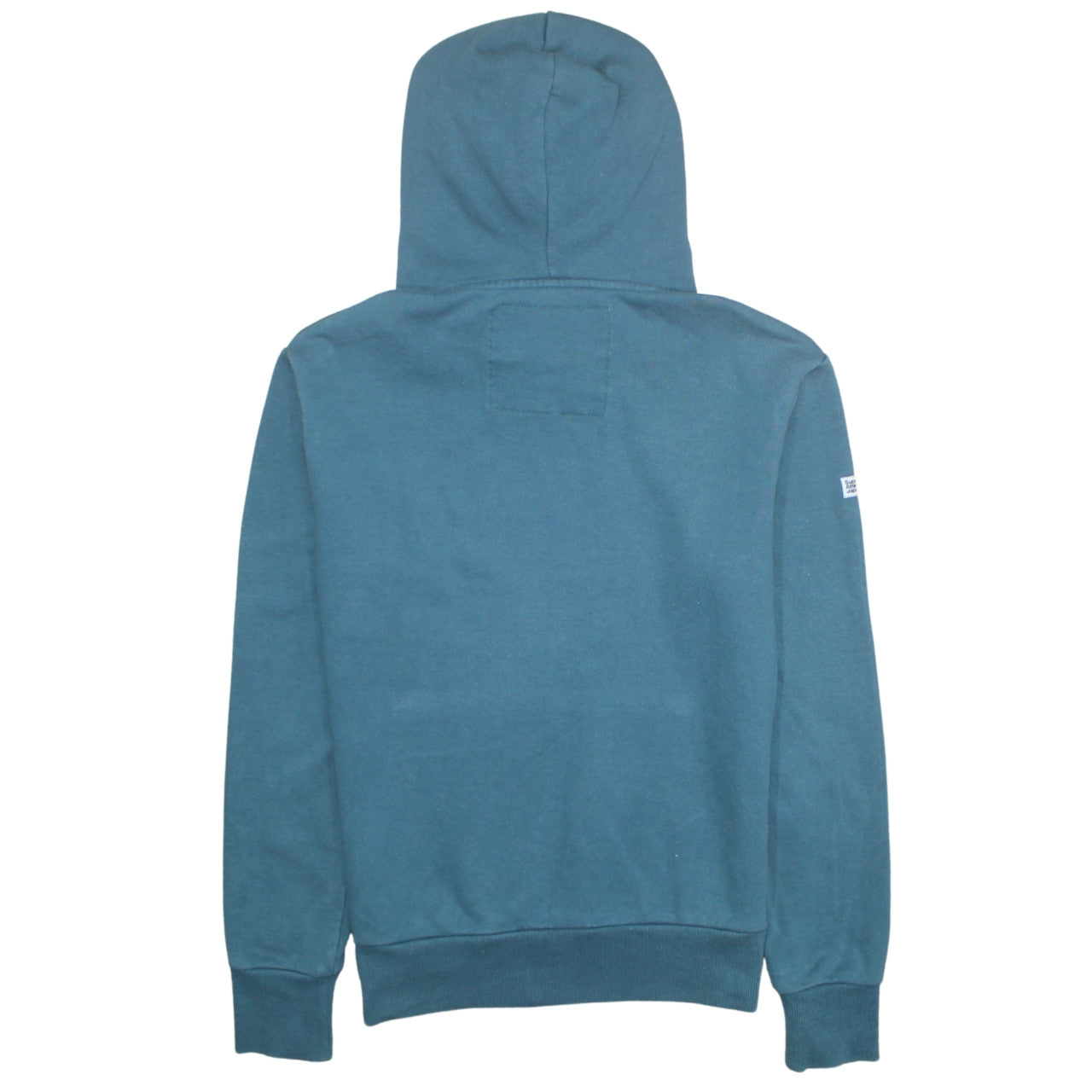 Womens UK Size M Superdry Blue Pullover Hoodie