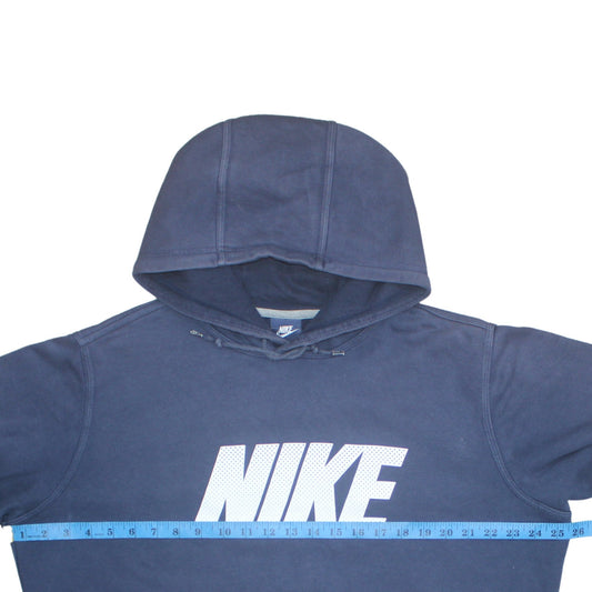 Womens UK Size XL Nike Blue Pullover Hoodie