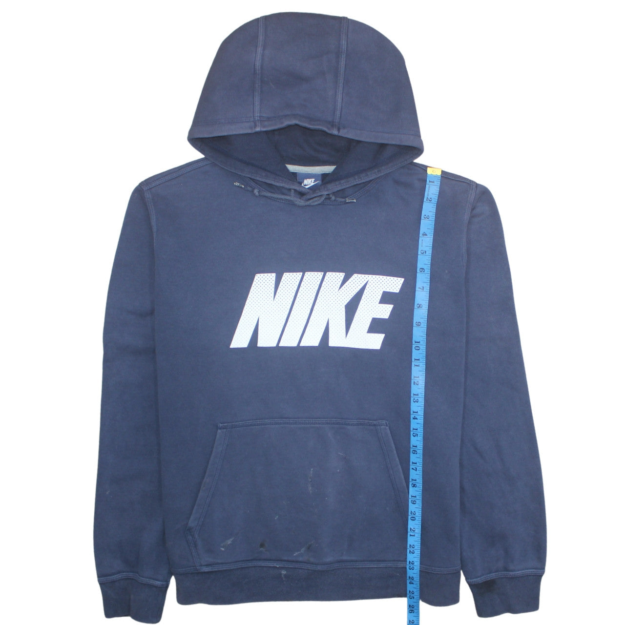 Womens UK Size XL Nike Blue Pullover Hoodie