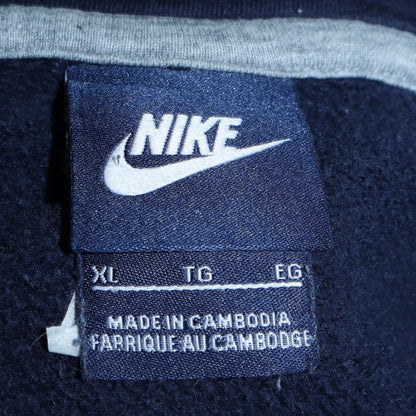 Womens UK Size XL Nike Blue Pullover Hoodie